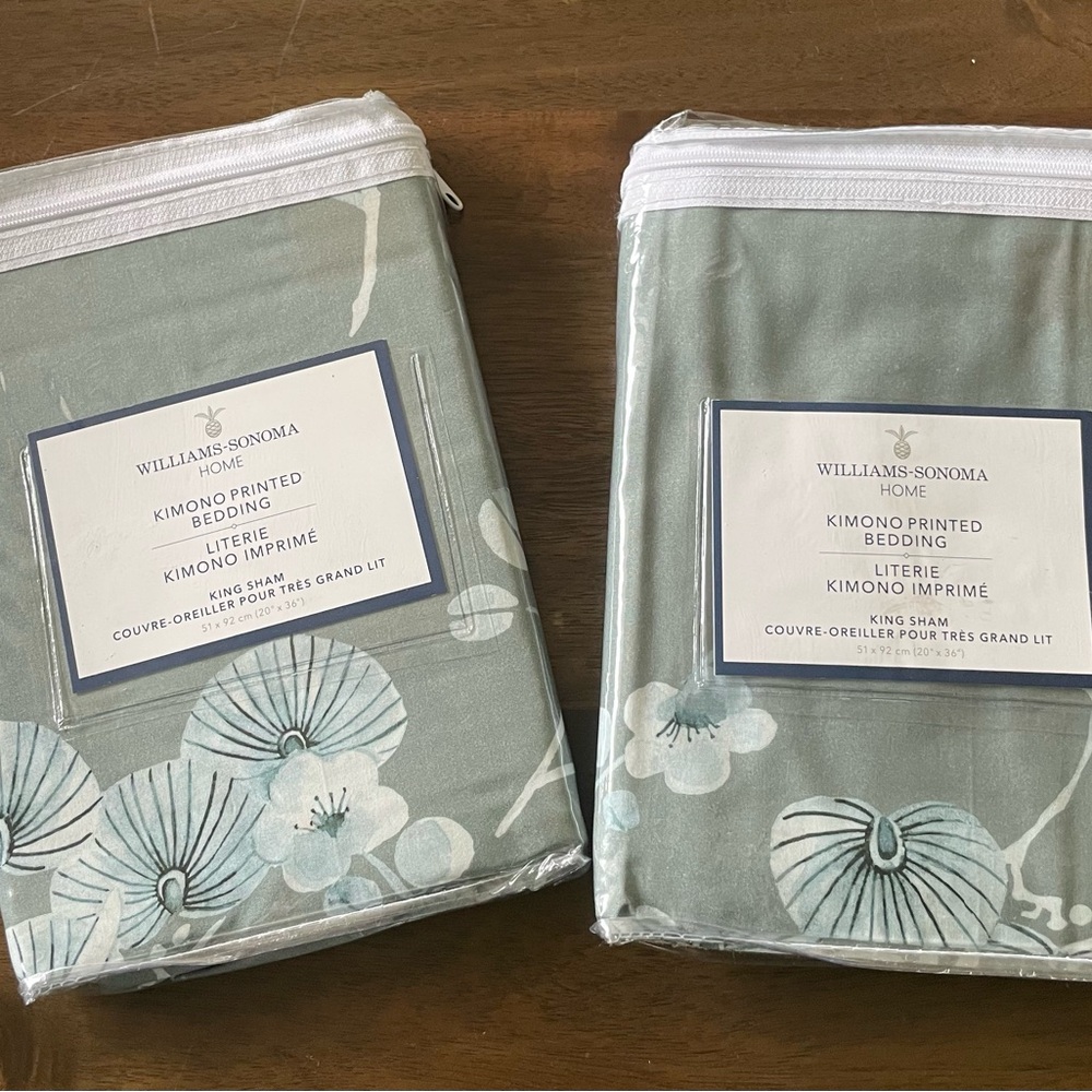 Williams Sonoma Home - Kimono Printed Bedding King Sham